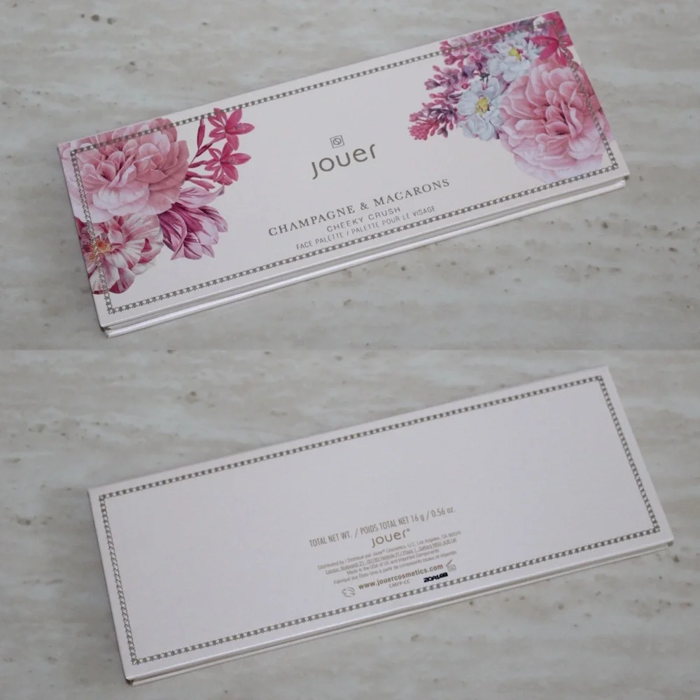 Jouer Cheeky Crush Champagne & Macarons Face Palette